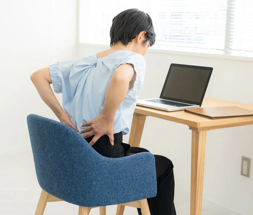 トイレで違和感を覚える女性