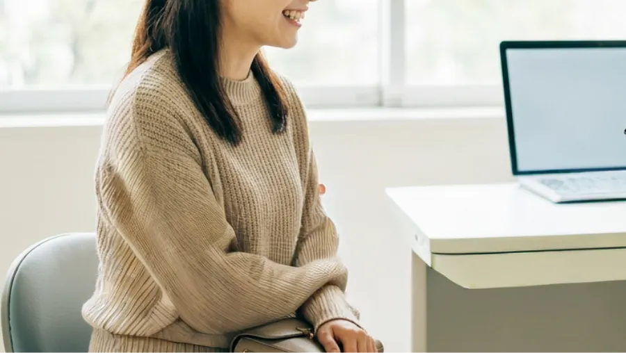 3週間後の診察の様子
