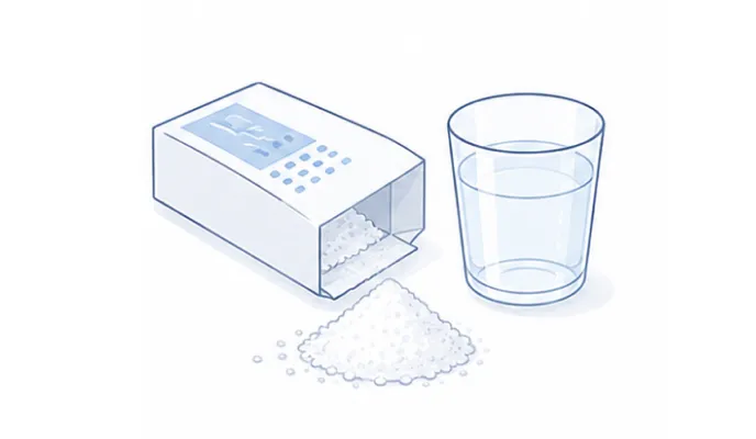 便秘薬のイラスト
